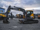 2023 Volvo ECR145EL crawler excavator side view