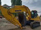 2018 Komatsu PC400-8 crawler excavator, side profile view
