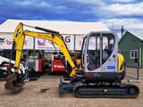 2010 Wacker Neuson 50Z3 mini excavator, side view