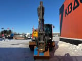 2018 Volvo EW160E wheel excavator, front view