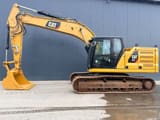 2018 Caterpillar 323 crawler excavator side view