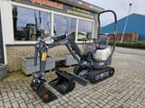 2023 Schaeff TC08 mini excavator, front three-quarter view