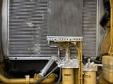 2017 Caterpillar 326D crawler excavator engine compartment view