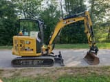 2022 Caterpillar 304 mini excavator, side view
