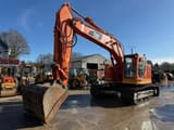 2016 Caterpillar 335FLCR crawler excavator, front three-quarter view
