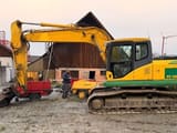 2006 Komatsu PC180-7 crawler excavator side view