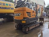 2013 Sany SY16C mini excavator, rear three-quarter view