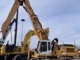 2003 Liebherr R954 B material handler, side view