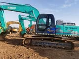 2019 Kobelco SK210LC crawler excavator side view