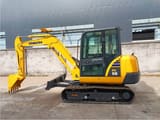2022 Komatsu PC56 crawler excavator, side view