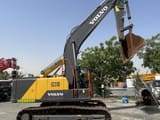2025 Volvo EC210 crawler excavator, side profile view