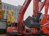 2019 Doosan DX225LC crawler excavator, front three-quarter view