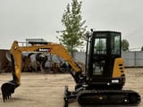 2026 Sany SY35U mini excavator, side view