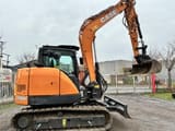 2022 CASE CX 90D mini excavator, side view
