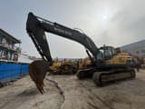 2012 Volvo EC480DL crawler excavator, side view