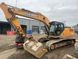 2017 CASE CX300D crawler excavator, side view