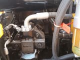 2023 Sany SY75C crawler excavator engine compartment detail