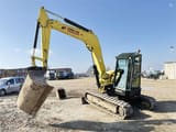 2006 Yanmar VIO75 A crawler excavator, side view