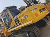 2023 Komatsu PC200-6 crawler excavator, rear three-quarter view