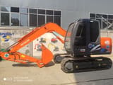 2022 Hitachi ZX70 mini excavator, side profile view