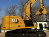 2024 Caterpillar 345GC crawler excavator, side profile view