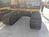 Caterpillar 315D crawler excavator, rear view of undercarriage