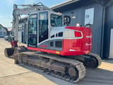 2017 Takeuchi TB2150R crawler excavator, rear three-quarter view