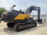 2023 Volvo EC480 crawler excavator, rear three-quarter view