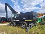 2000 Terex Fuchs MHL 380 material handler, side view