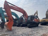 2023 Hitachi Zaxis 360 crawler excavator, side profile view
