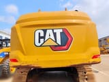 2022 Caterpillar 352 crawler excavator, rear view