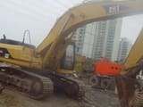 2016 CAT330BL crawler excavator, side view