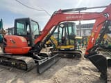 2023 Kubota U35 mini excavator, side view