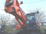 2008 Hitachi ZX470 LCD-3 demolition excavator, low angle front view