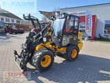 2024 JCB 403PLUS wheel loader, front three-quarter view