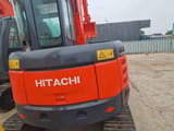 2023 Hitachi ZX60U mini excavator rear view