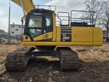 2015 Komatsu PC360LC-10 crawler excavator, side profile view