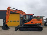 2023 Develon DX140LC crawler excavator, side view