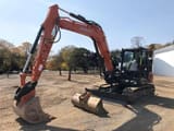 2023 Hitachi ZX95USBRP-7 crawler excavator, side view