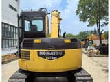 2021 Komatsu PC78US-6 crawler excavator, rear view