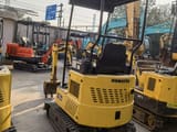 2022 Komatsu PC15MR mini excavator rear view