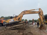 2020 Hyundai 305LC-9T crawler excavator, side profile view