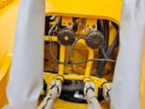 2024 Komatsu PC200 crawler excavator engine compartment detail