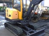 2002 Volvo EC35 mini excavator, front three-quarter view