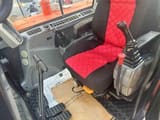 2020 Doosan DX60 crawler excavator interior cab view