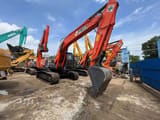 2016 Hitachi ZX120 crawler excavator, front three-quarter view