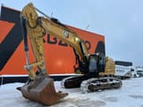 2020 Caterpillar 352 crawler excavator, side view