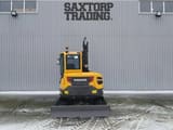 2014 Volvo ECR58D mini excavator, rear view
