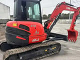 2022 Kubota U55-4 mini excavator, side view