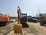 2017 Caterpillar 305.5E mini excavator, front view